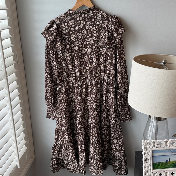 Area Stars NWT Brown Ashley Floral Fit & Flare Dress - Picture 10 of 10